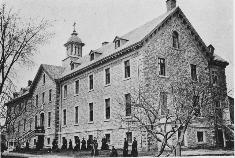 The monastery of the Oblate Fathers 