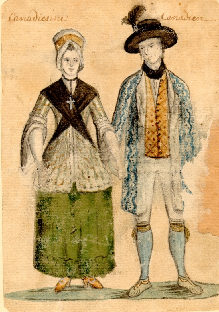 Canadians, circa 1750