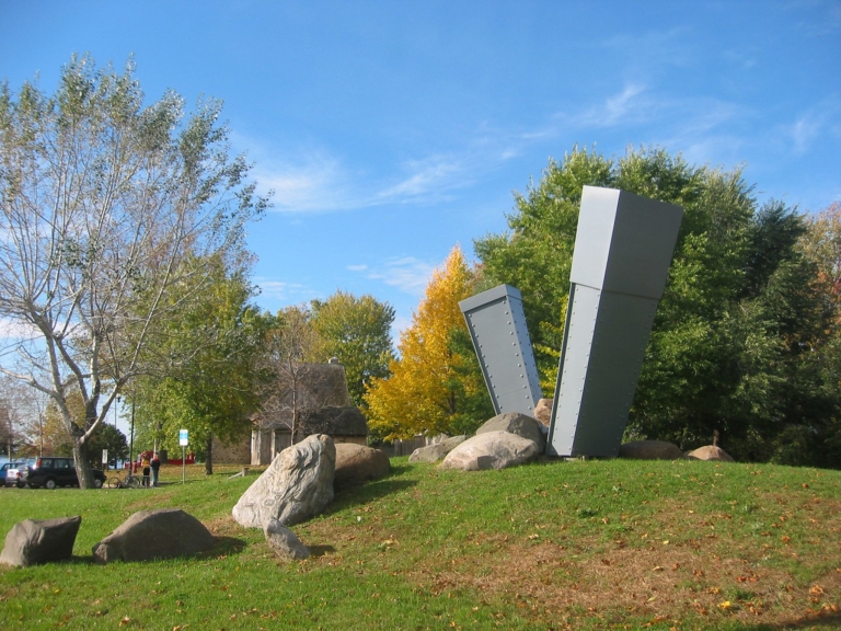 Pierre LeBlanc Artwork, Pont d’Arles en transfert, 1985 