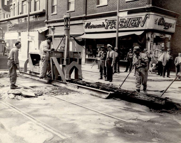  Rail Dismantling, Wellington Street